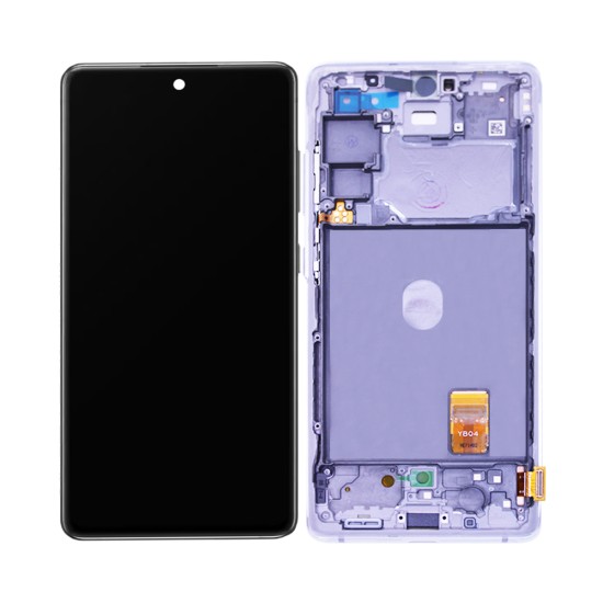 Touch+Display+Frame Samsung Galaxy S20 FE 4G/5G G780/G781 Service Pack Cloud White Touch+Display+Frame Samsung Galaxy S20 FE 4G/5G G780/G781 Service Pack Cloud White